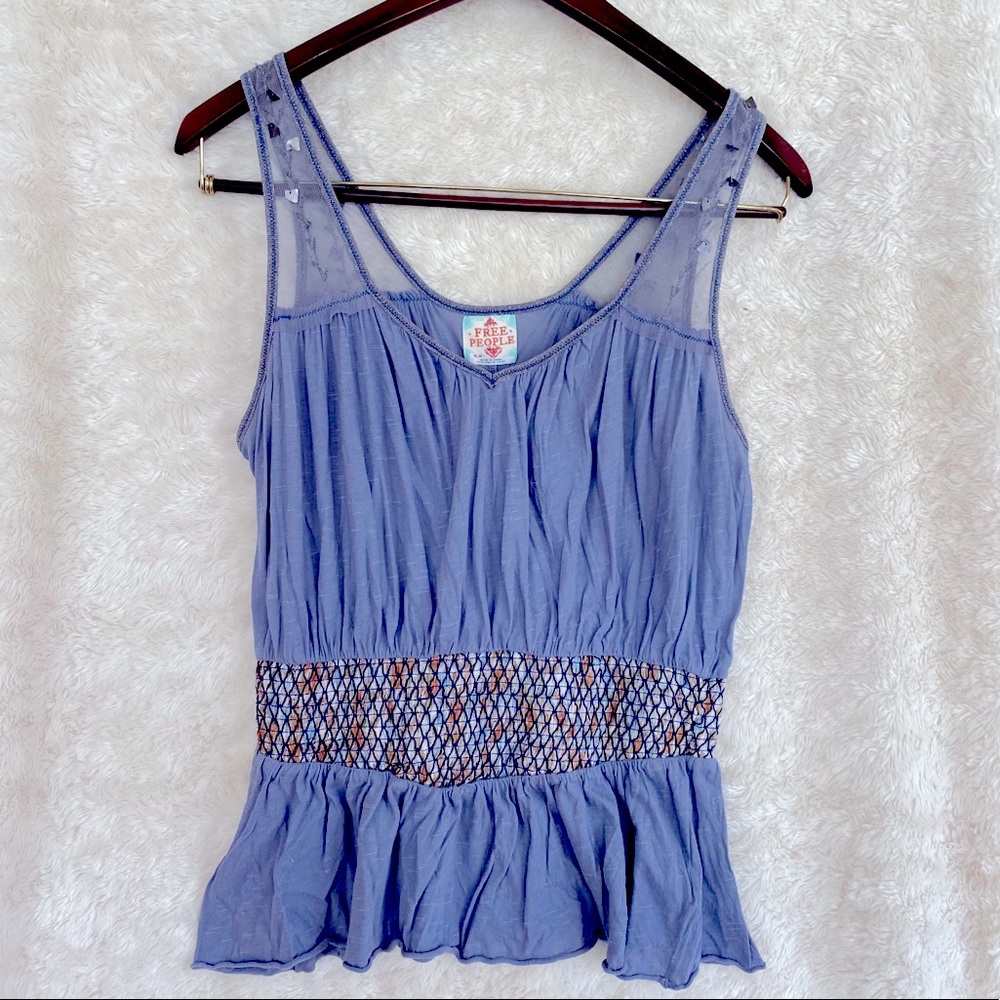 Free People Boho Stretch Tank Top